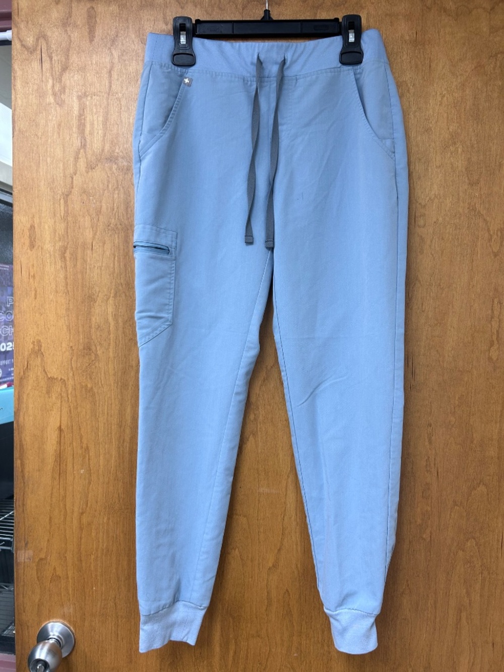 Figs Scrub Bottoms Light Blue